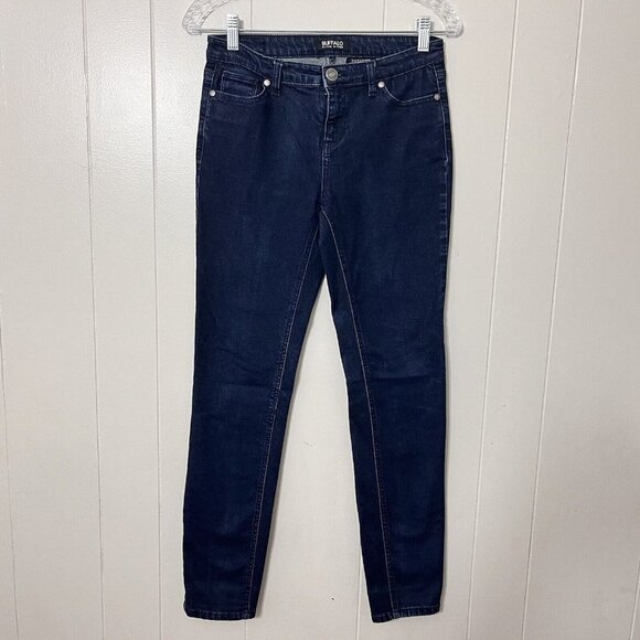 Buffalo David Bitton Women Skinny Dark Wash Jeans Size 2/26 EUC - Picture 1 of 10